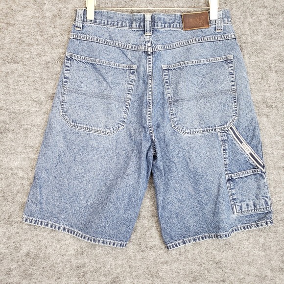 Marithe Francois Girbaud Other - VTG Marithe Francois Girbaud Shorts Mens 36 X 12 Blue Denim Carpenter Skater Y2K
